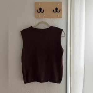 Dorado the shop blown knit vest